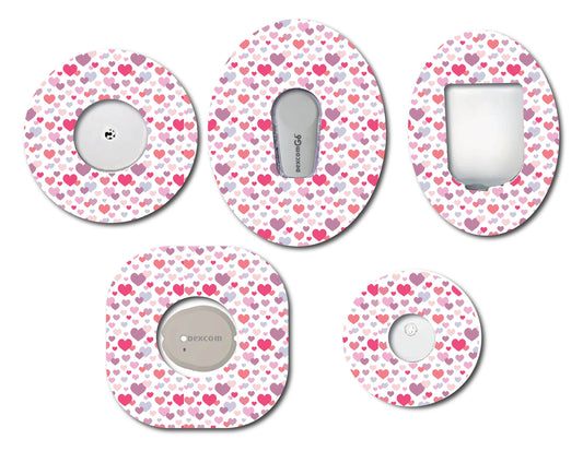 Playful Hearts CGM Patch