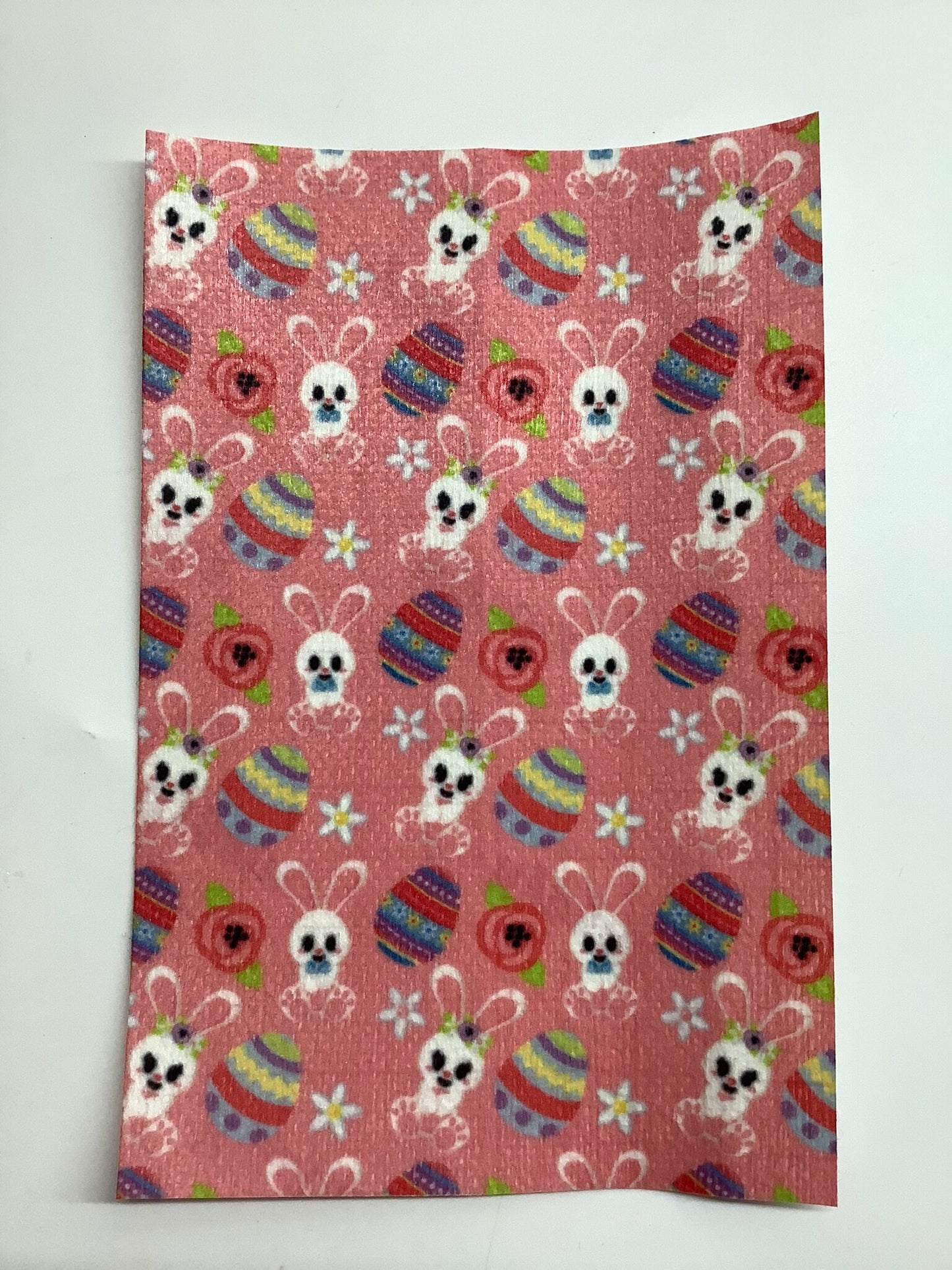 Easter Bunny on Pink Tubie Tape