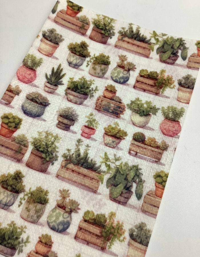 Succulents in Planters Tubie Tape