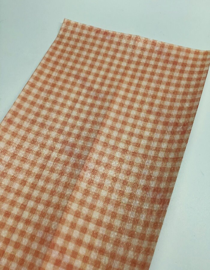 Strawberry Coquette Gingham #1 Tubie Tape