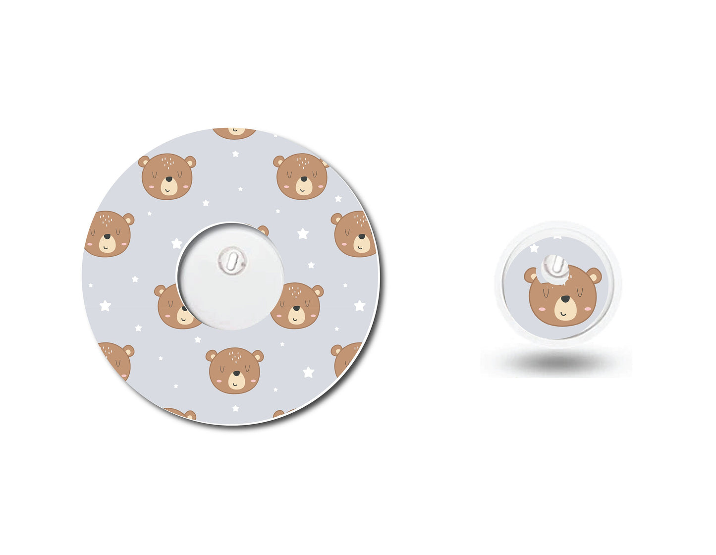 Cute Bears and Stars CGM Set