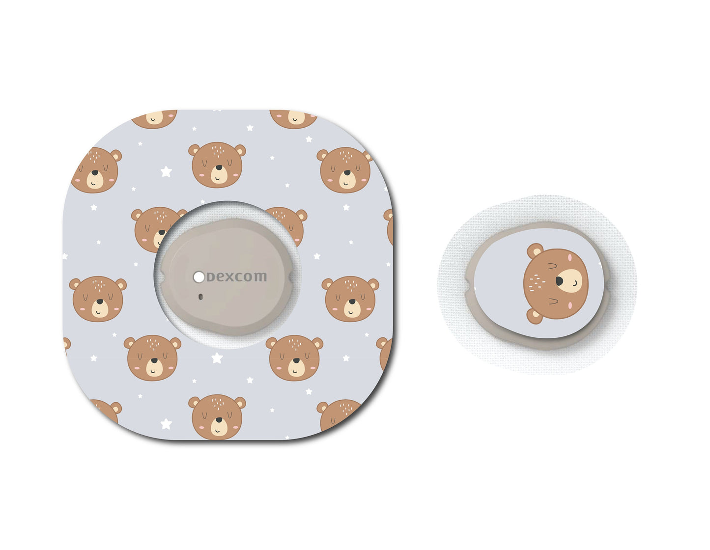 Cute Bears and Stars CGM Set