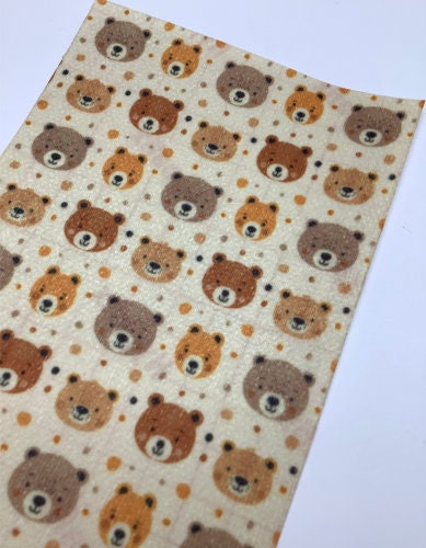 Bears on Cream Tubie Tape