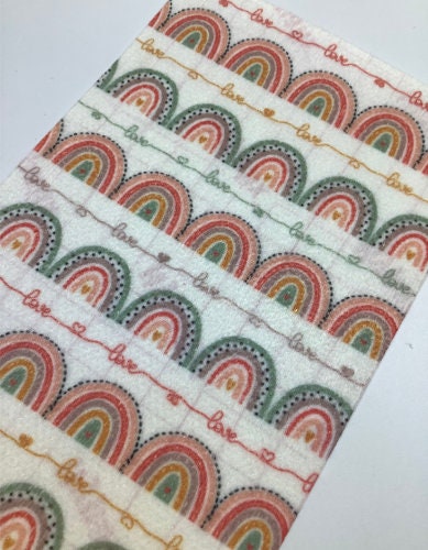 Boho Rainbow Love Tubie Tape