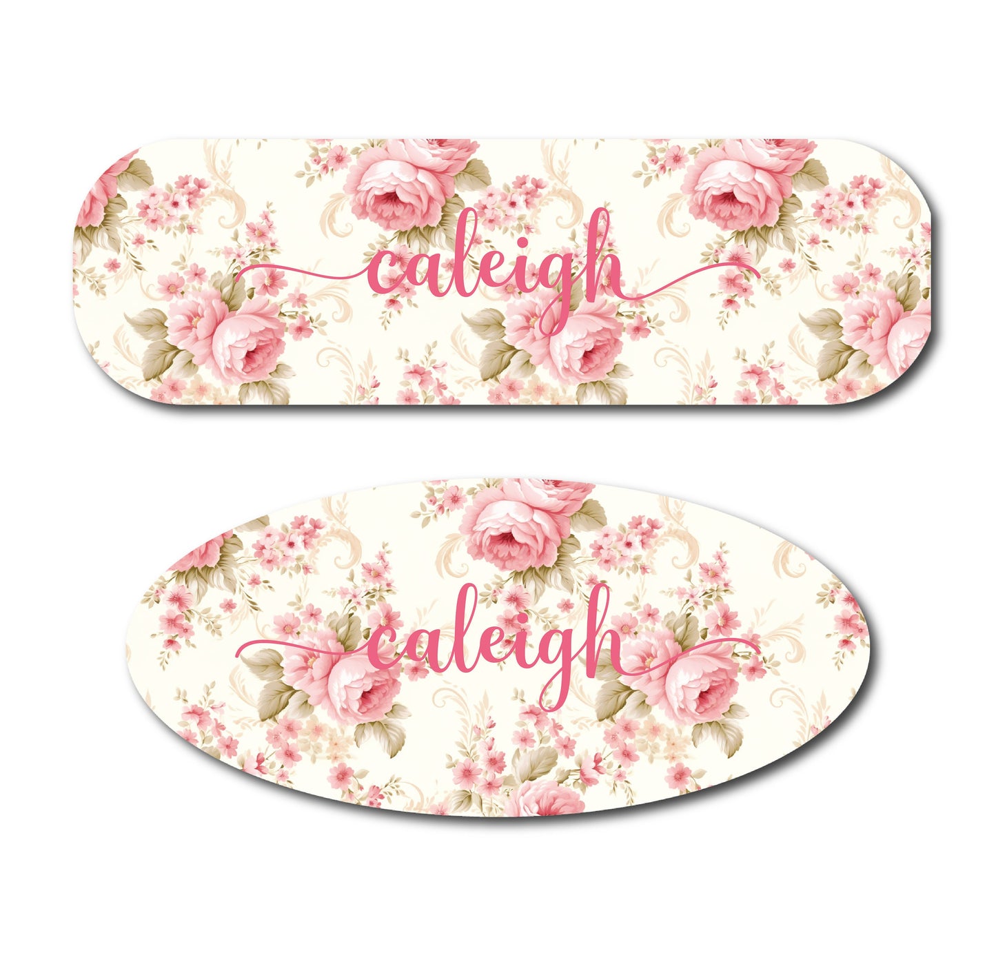Pink Flowers Infinity or Kangaroo Joey Feeding Pump Decal