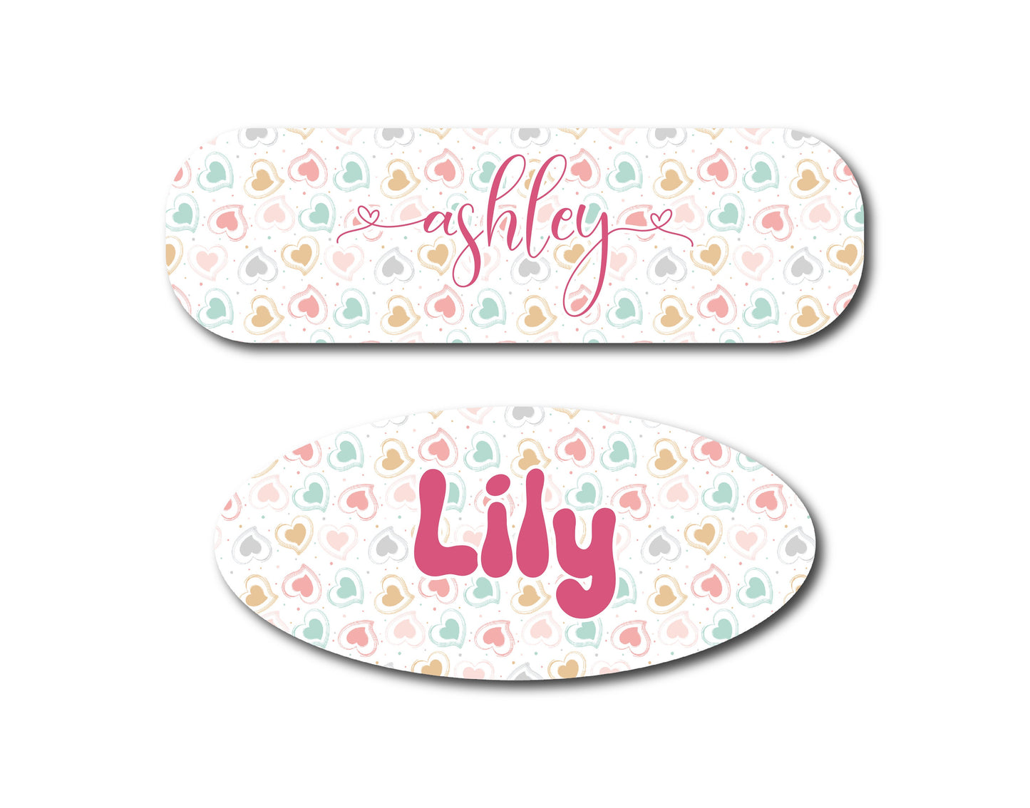 Pastel Hearts Infinity or Kangaroo Joey Feeding Pump Decal