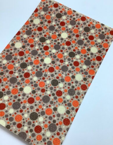 Masculine Orange Dots Tubie Tape