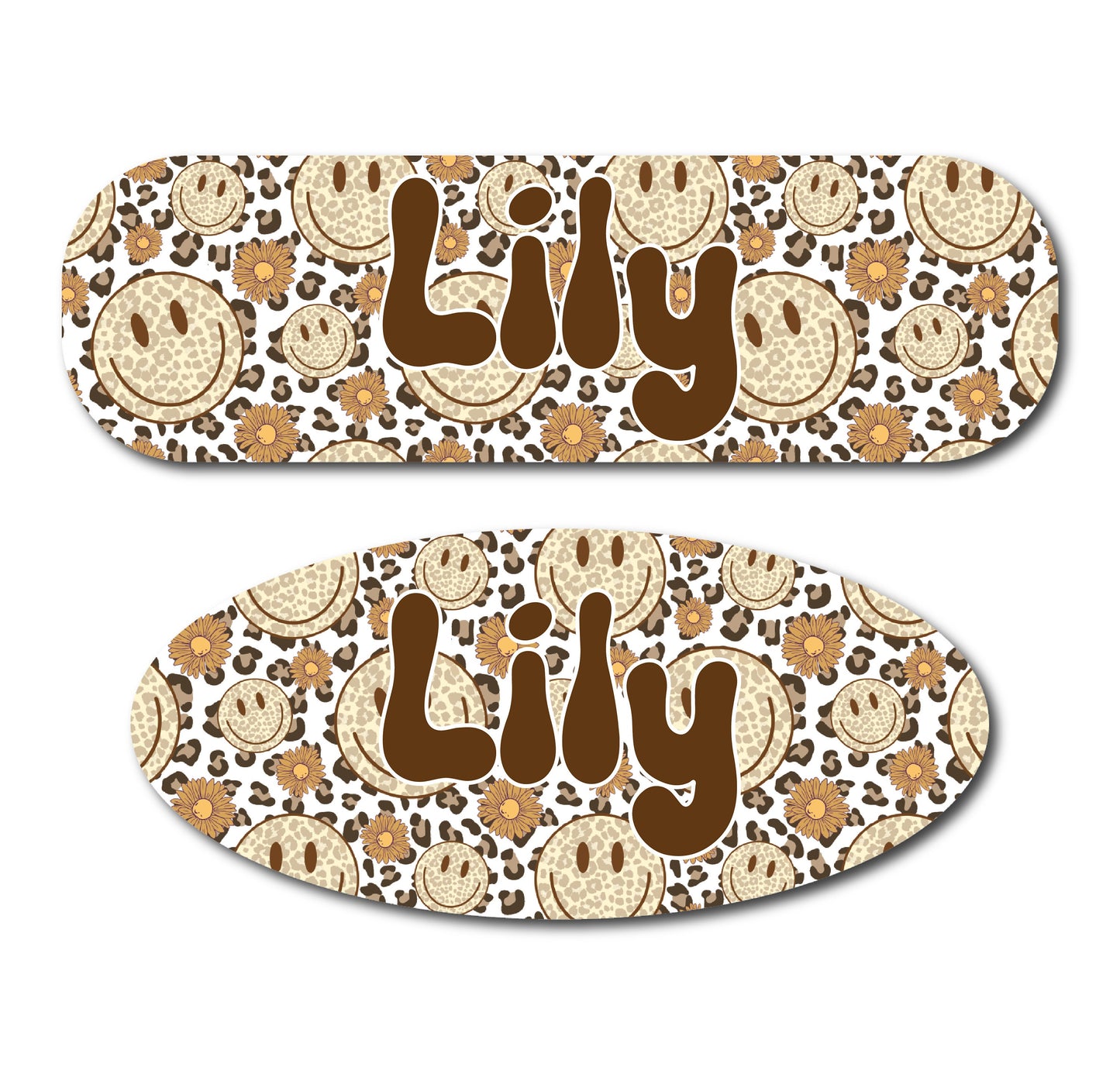 Leopard Cheetah Retro Smiles Infinity or Kangaroo Joey Feeding Pump Decal