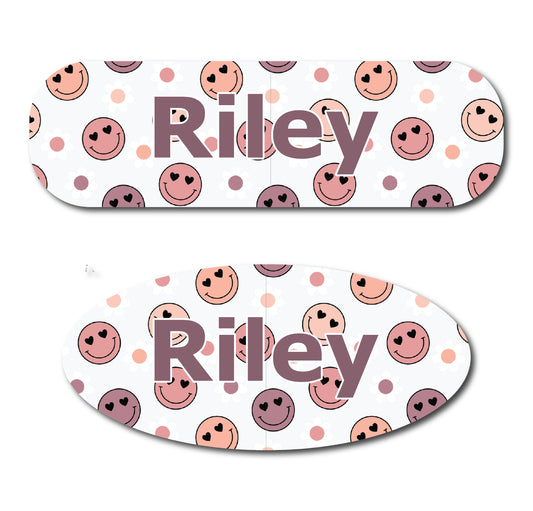 Purple and Pink Smiles Infinity or Kangaroo Joey Feeding Pump Decal