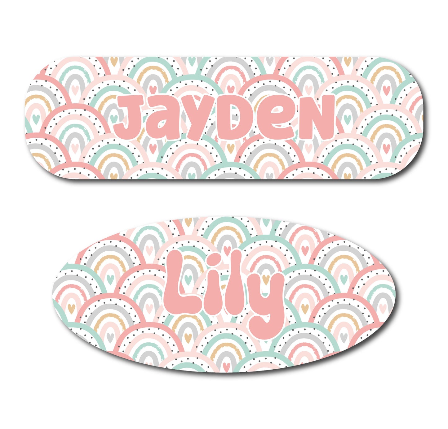 Rainbow Hearts Infinity or Kangaroo Joey Feeding Pump Decal
