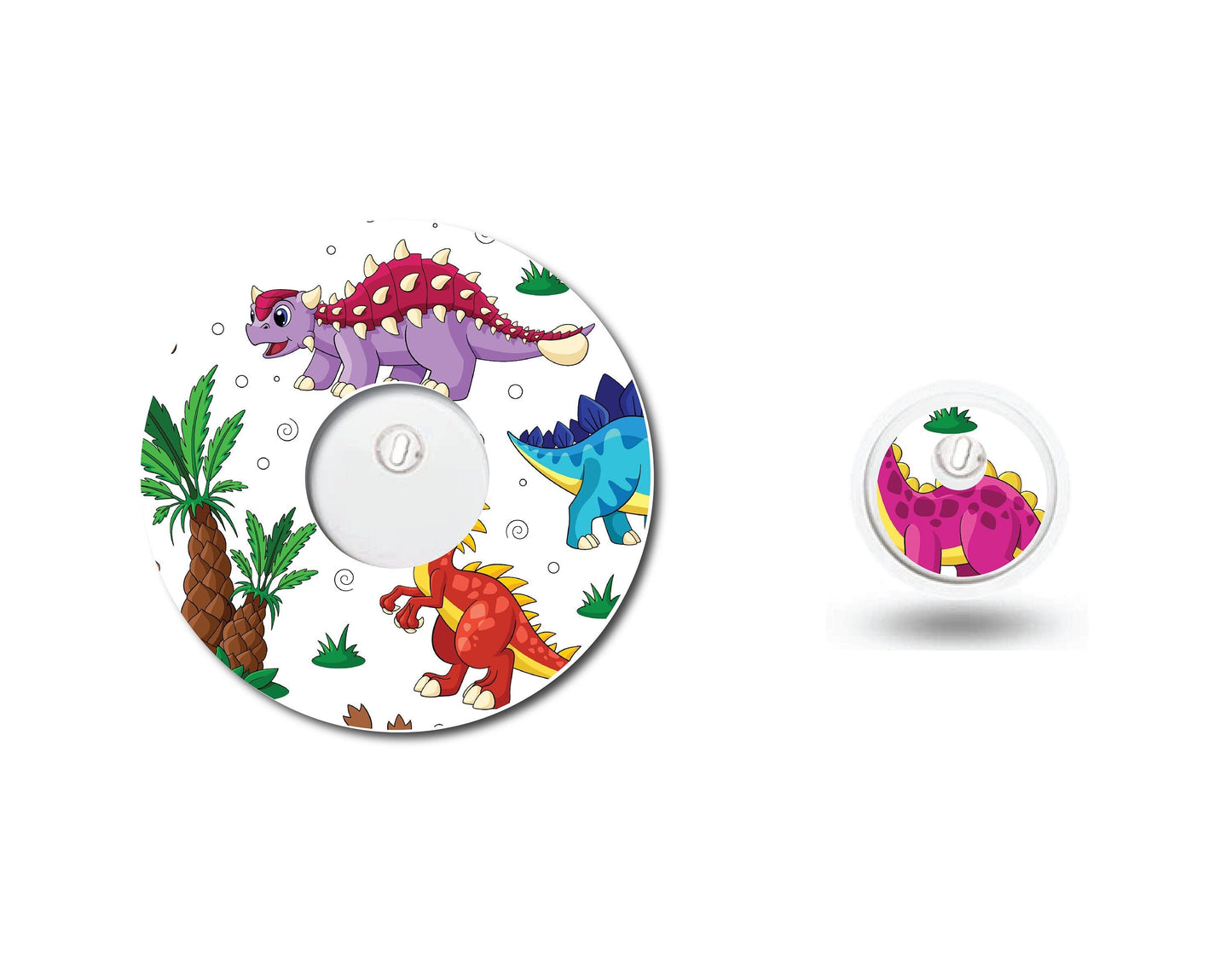 Colourful Dino Cgm Set