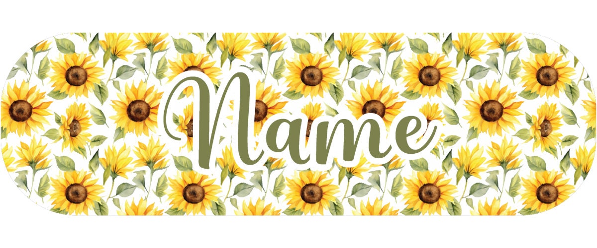 Sunflowers Infinity or Kangaroo Joey Feeding Pump Decal