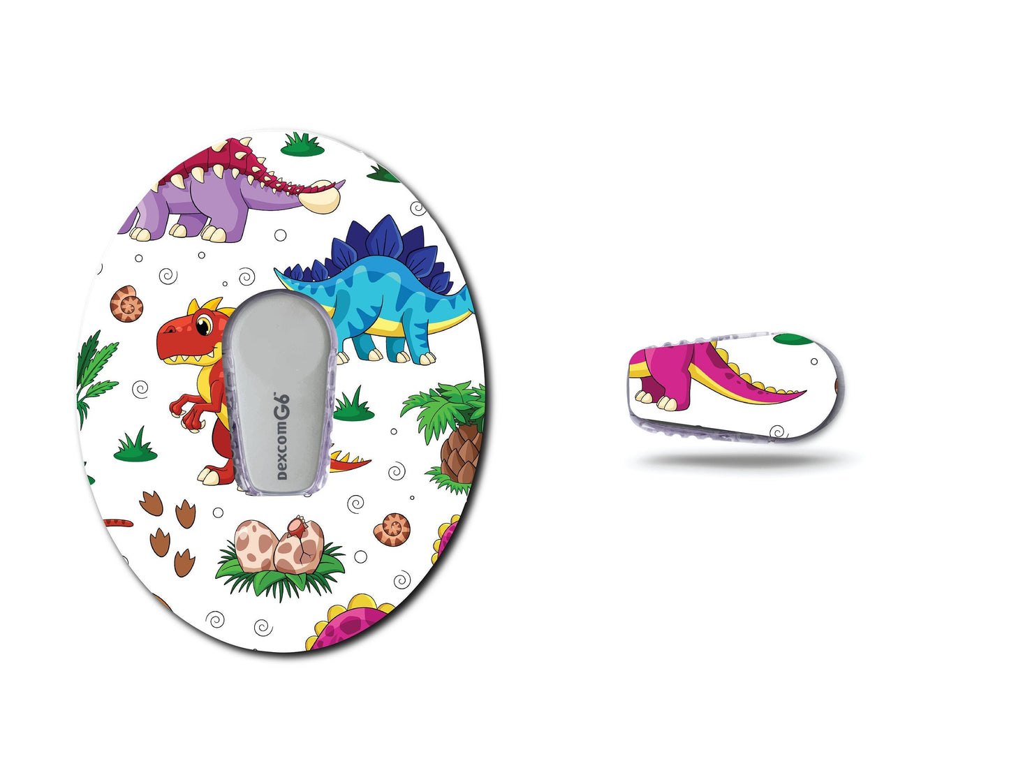 Colourful Dino Cgm Set