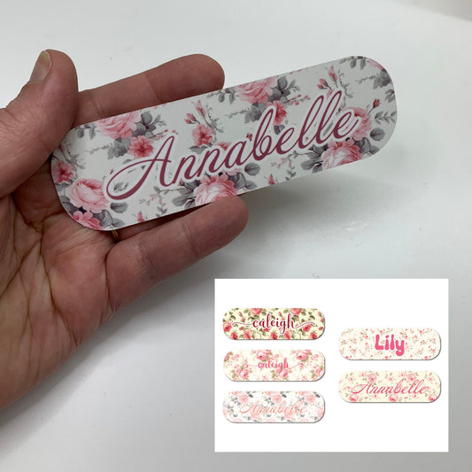 Pink Flowers Infinity or Kangaroo Joey Feeding Pump Decal