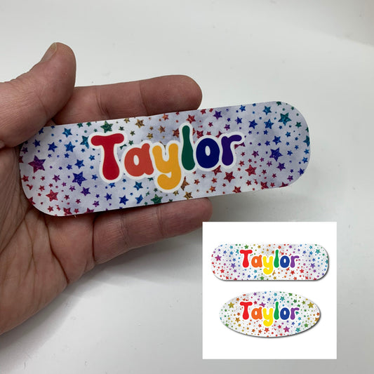 Rainbow Pride Stars Infinity or Kangaroo Joey Feeding Pump Decal