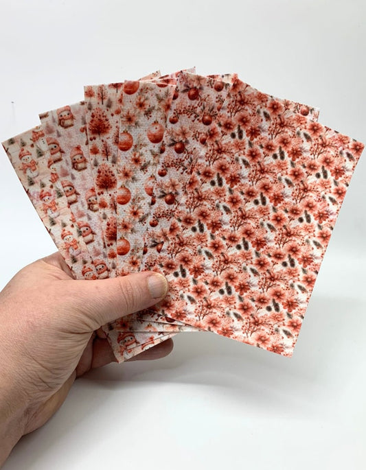 Pink Christmas Collection Tubie Tape