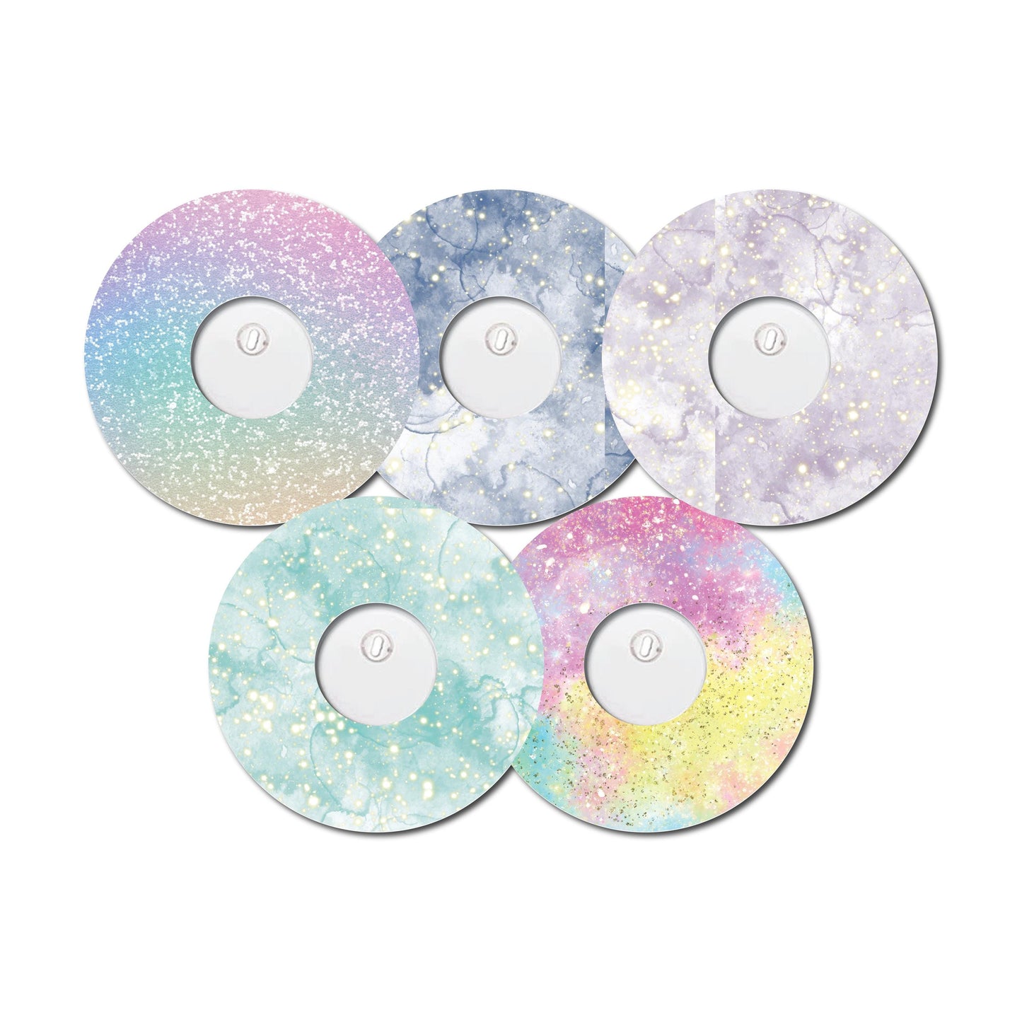 Pastel Collection Set of 5 Patch Freestyle Libre 3