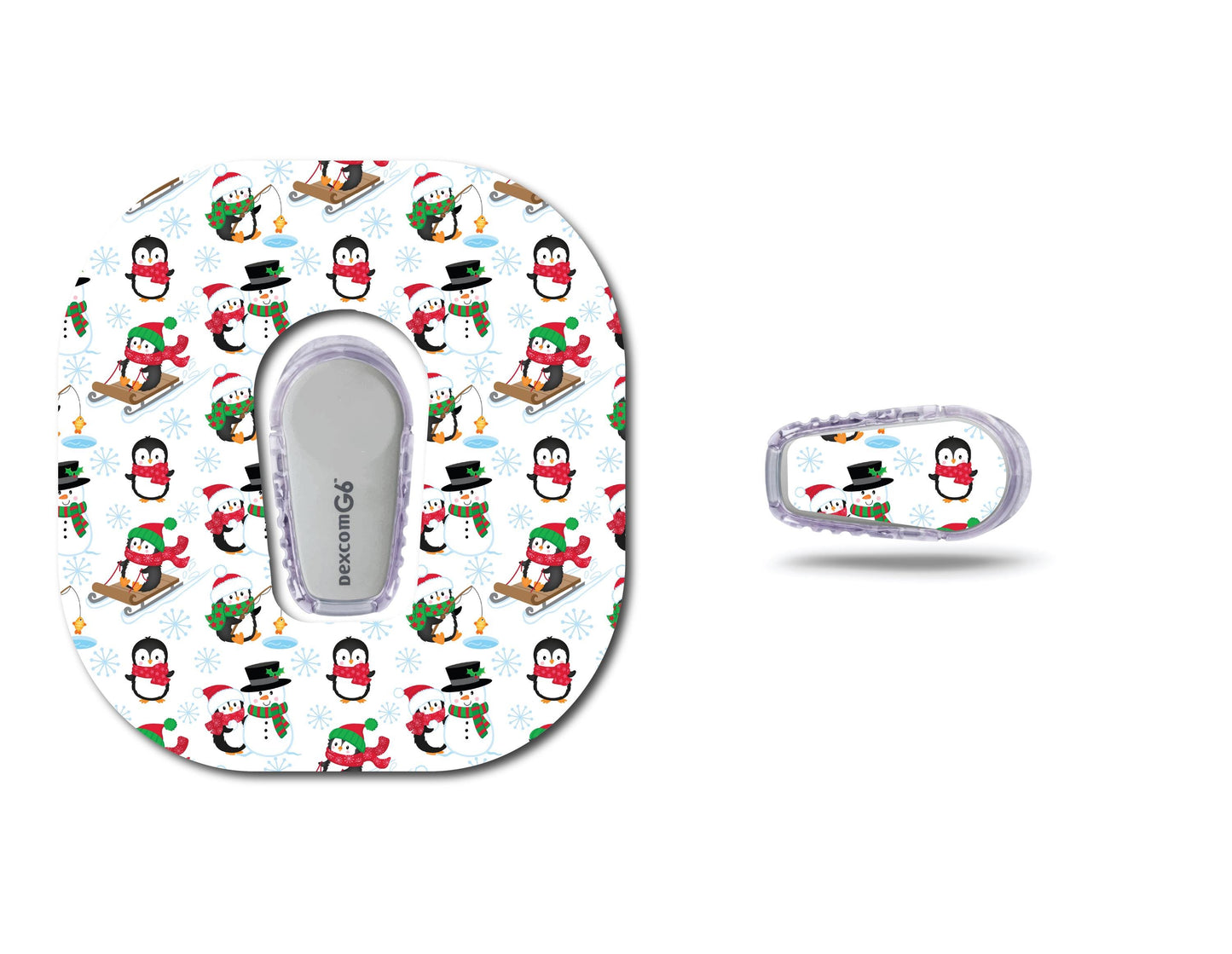 Santa Critters Continuous Glucose Monitor (CGM) Patch