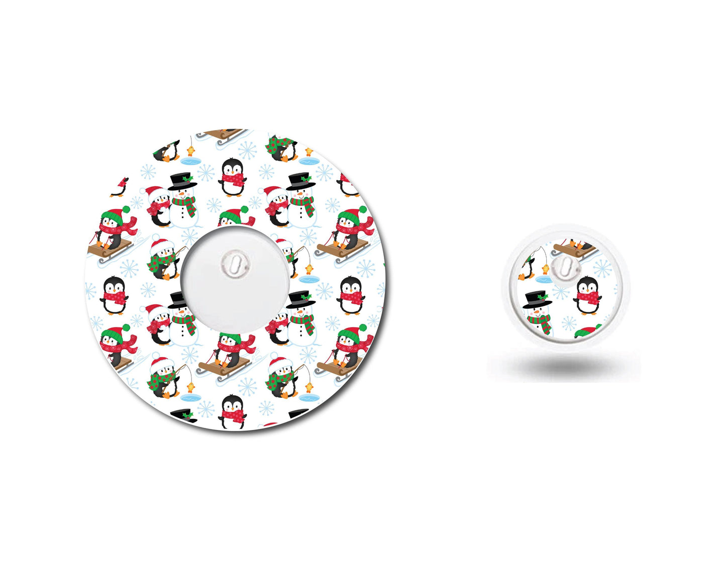 Santa Critters Continuous Glucose Monitor (CGM) Patch