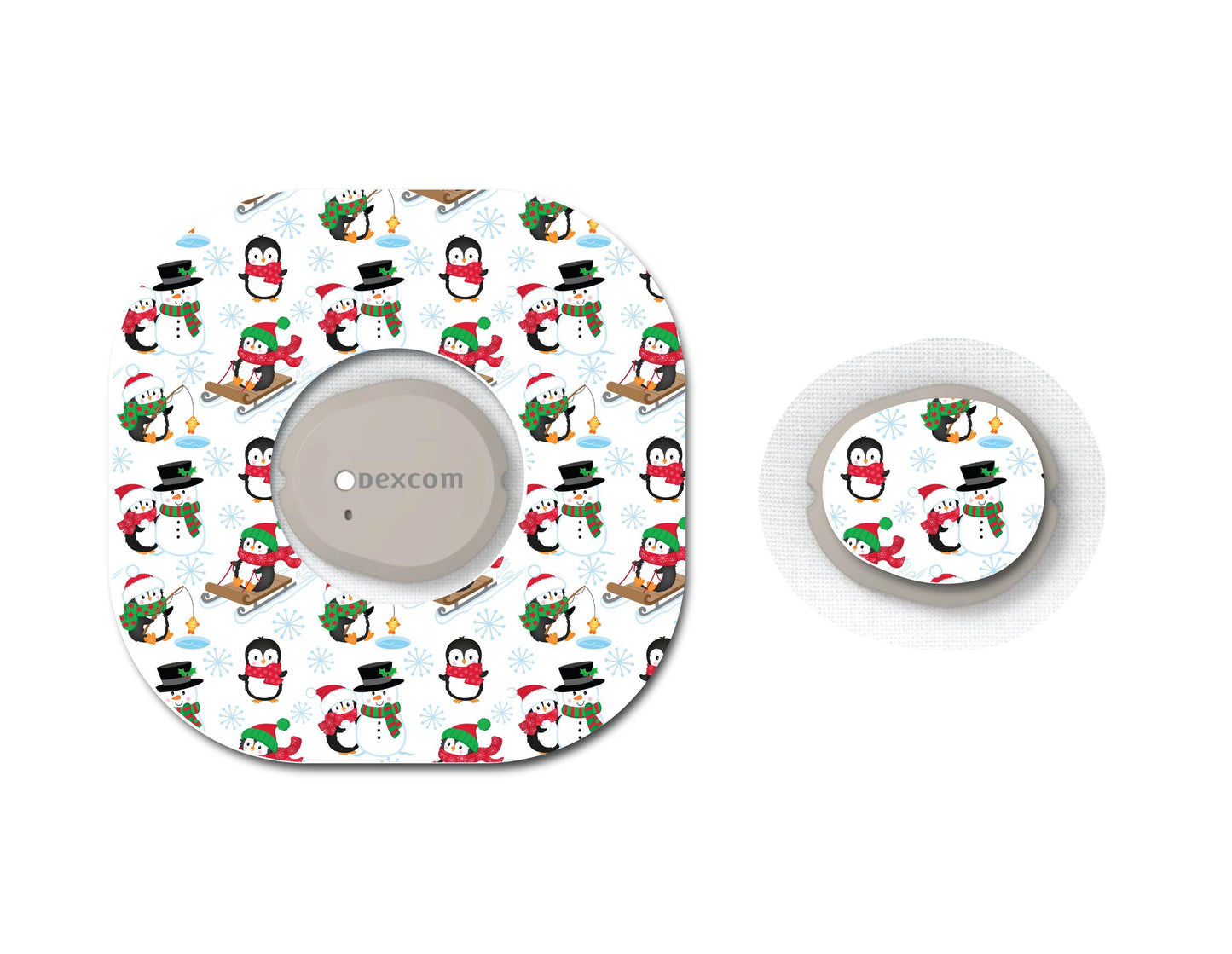 Santa Critters Continuous Glucose Monitor (CGM) Patch