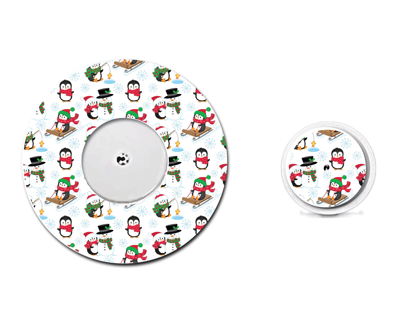 Santa Critters Continuous Glucose Monitor (CGM) Patch