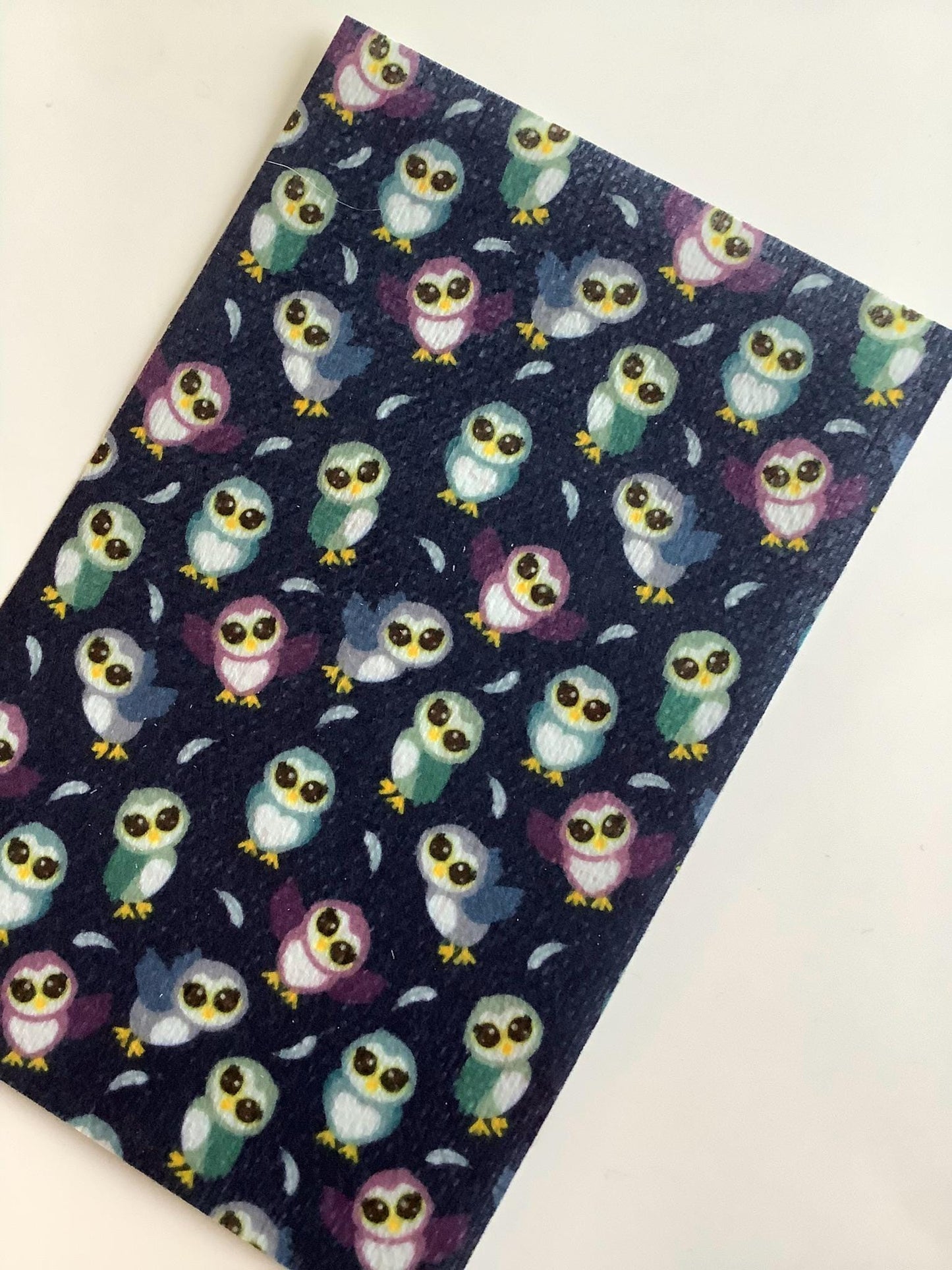 Cute Owls on Blue Tubie Tape