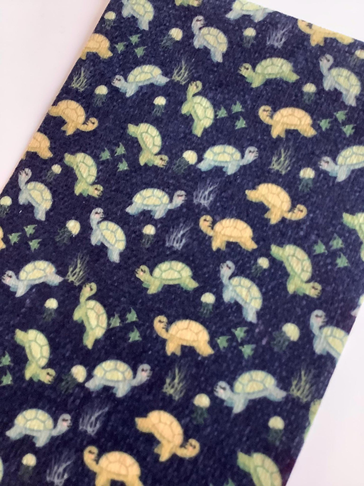 Cute Turtles on Blue Tubie Tape