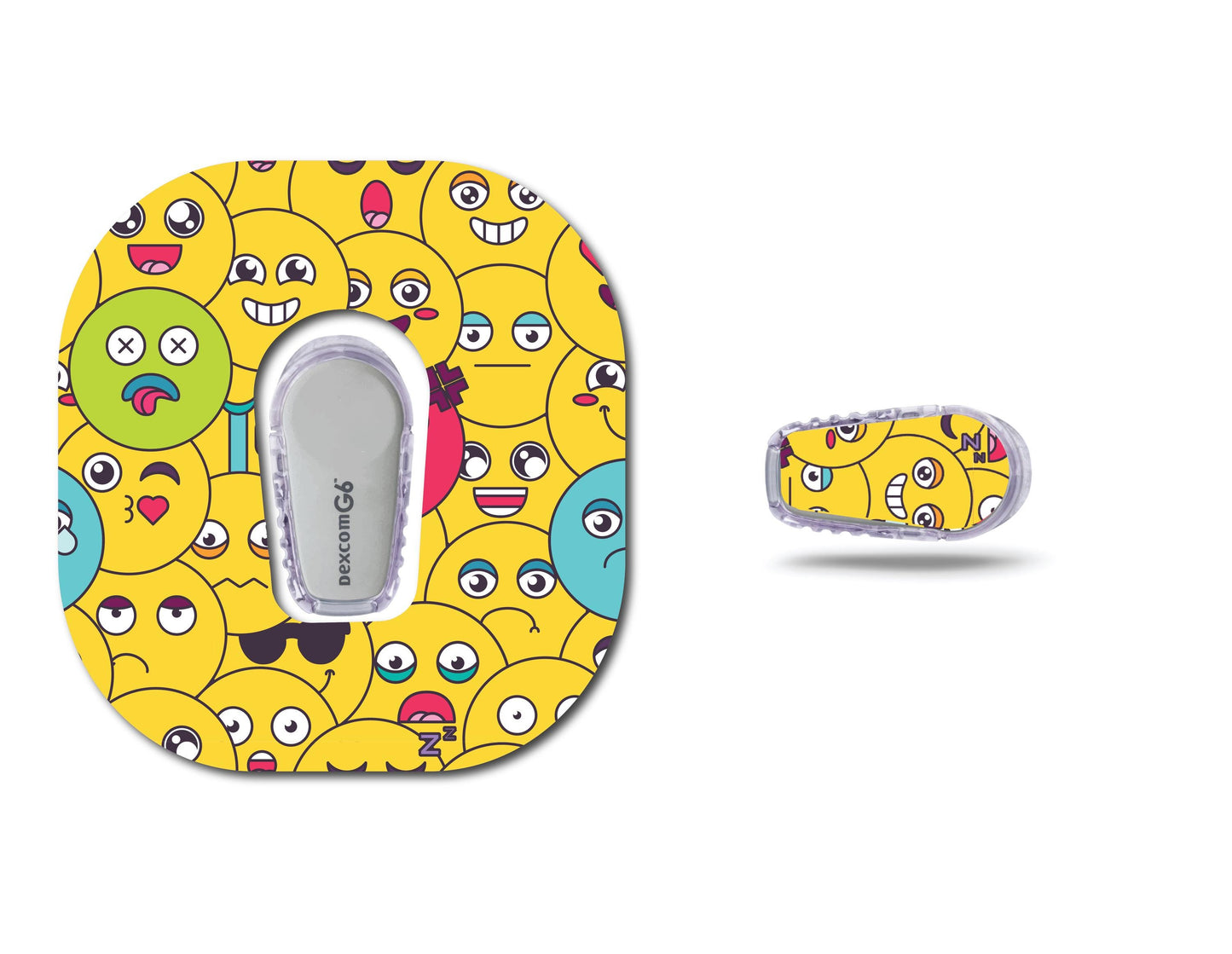 Emojis Continuous Glucose Monitor (CGM) Decorative Set