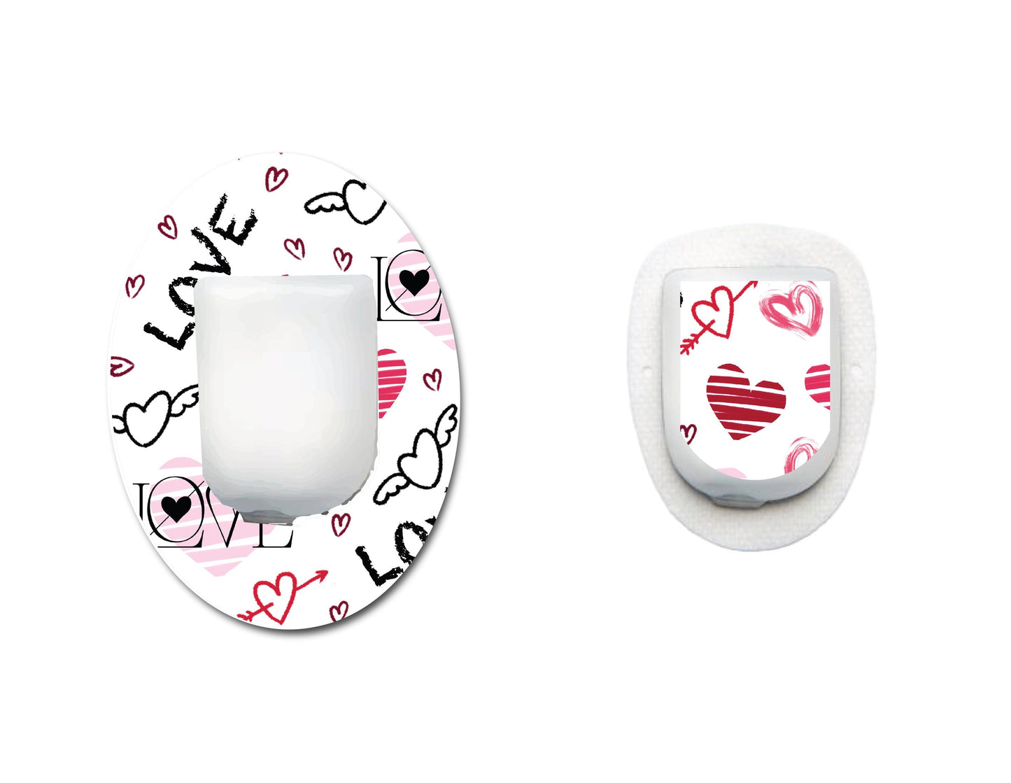 Love Wings Continuous Glucose Monitor (CGM) Decorative Set