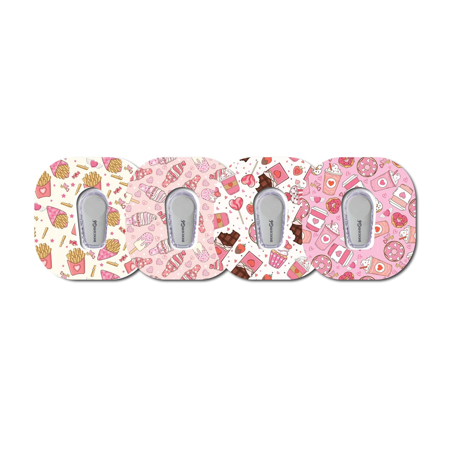 Love Food Dexcom G6 CGM Bundle of 4 Patch