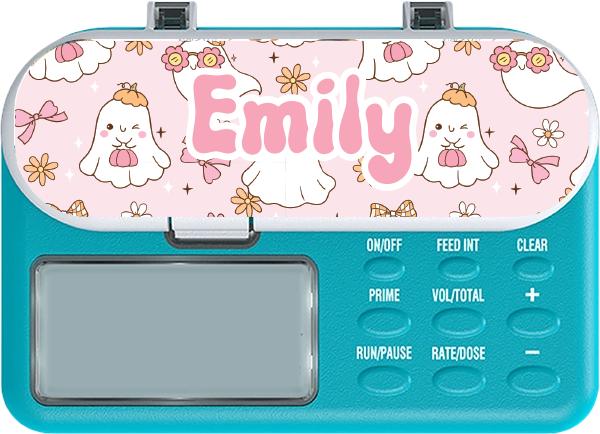 Girly Ghost Infinity or Kangaroo Joey Feeding Pump Sticker Decal