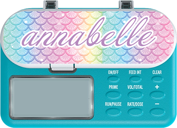 Mermaid Infinity or Kangaroo Joey Feeding Pump Sticker Decal