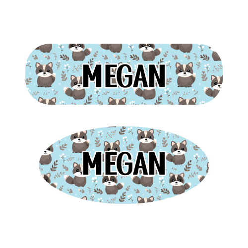 Raccoon Feeding Pump Decal - Infinity or Kangaroo