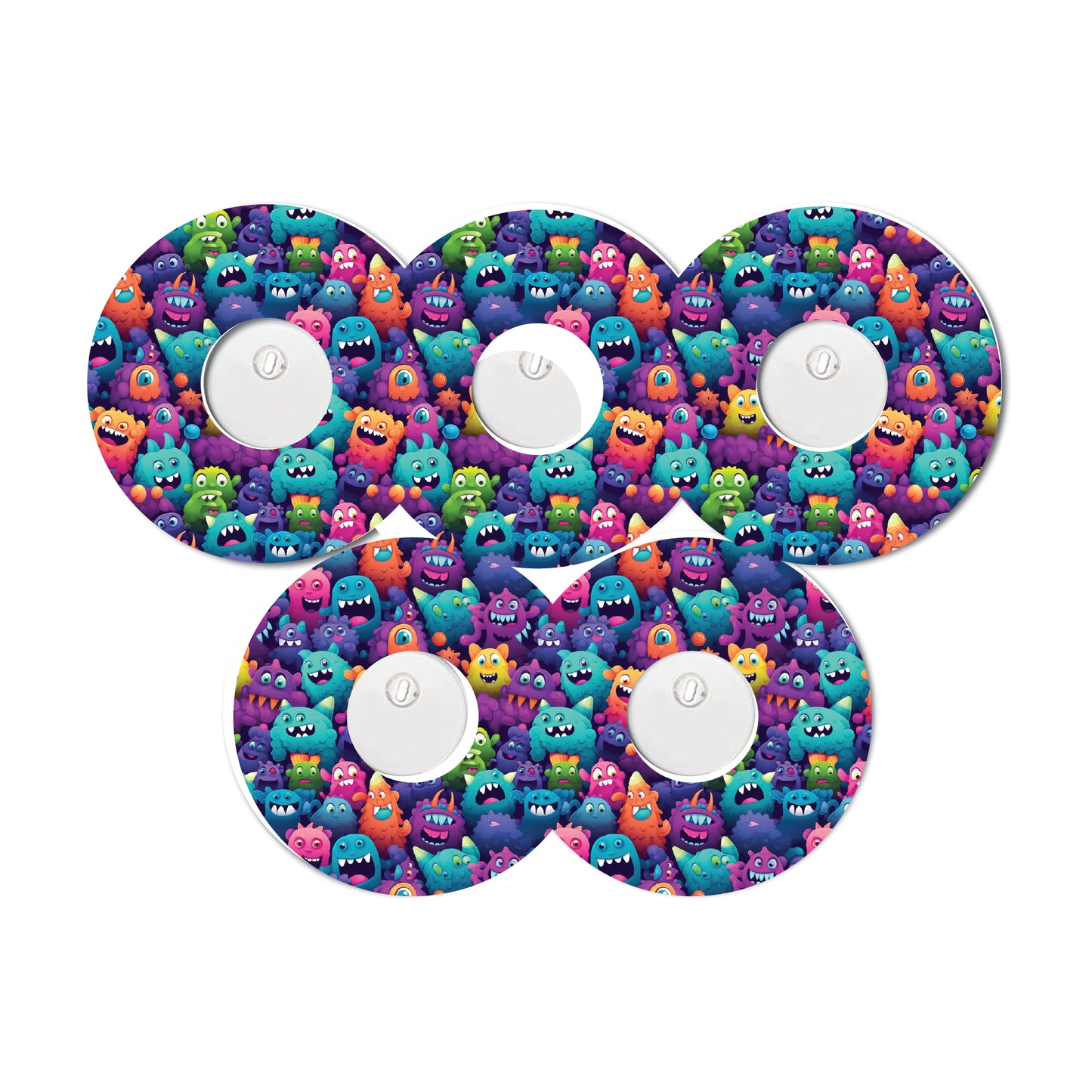 Monsters 5 Pack CGM Patches