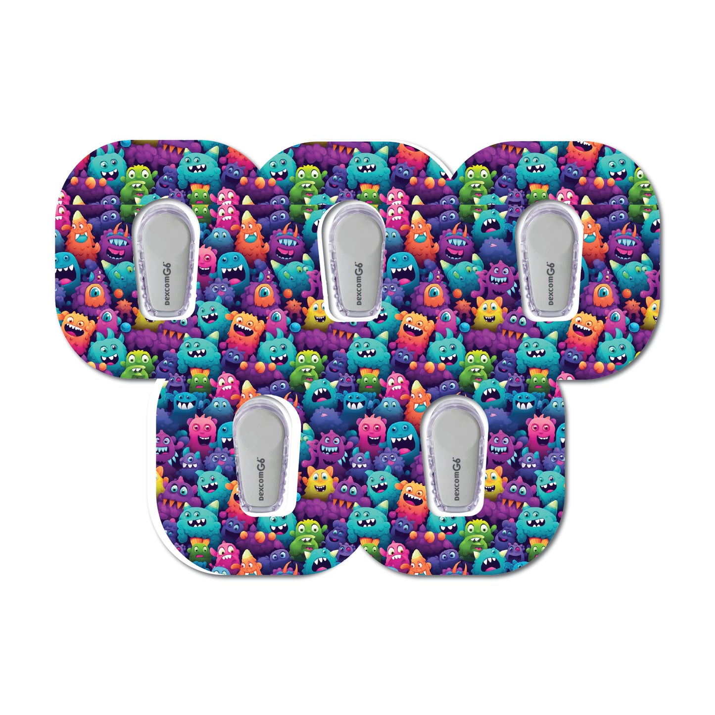 Monsters 5 Pack CGM Patches