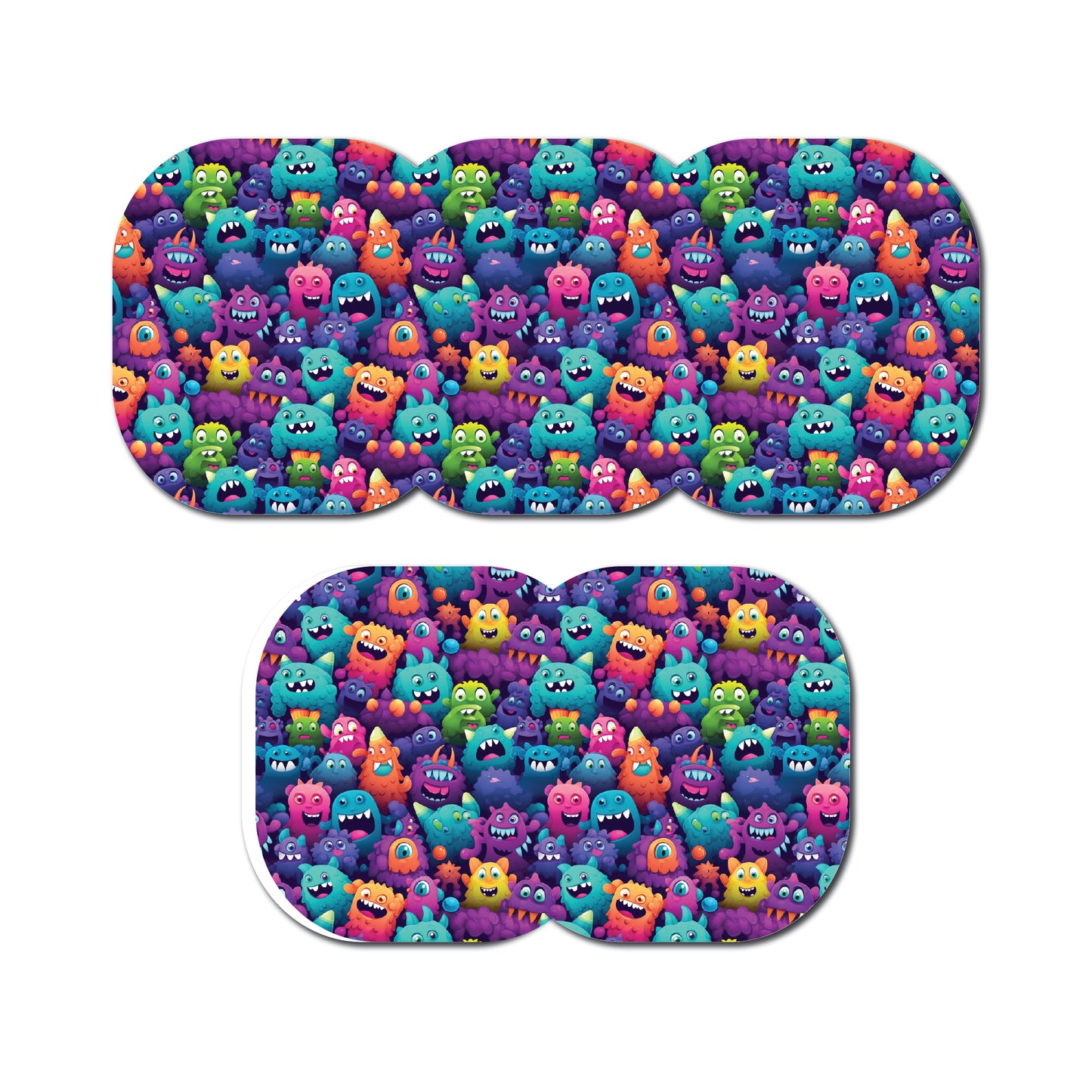 Monsters 5 Pack CGM Patches