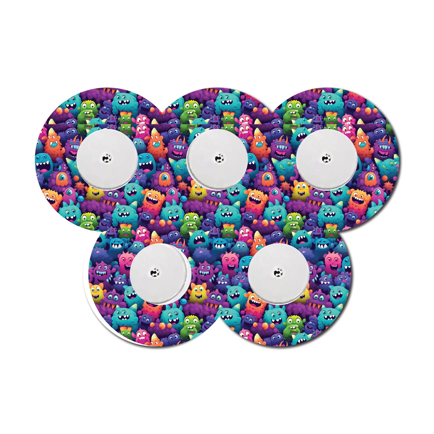 Monsters 5 Pack CGM Patches