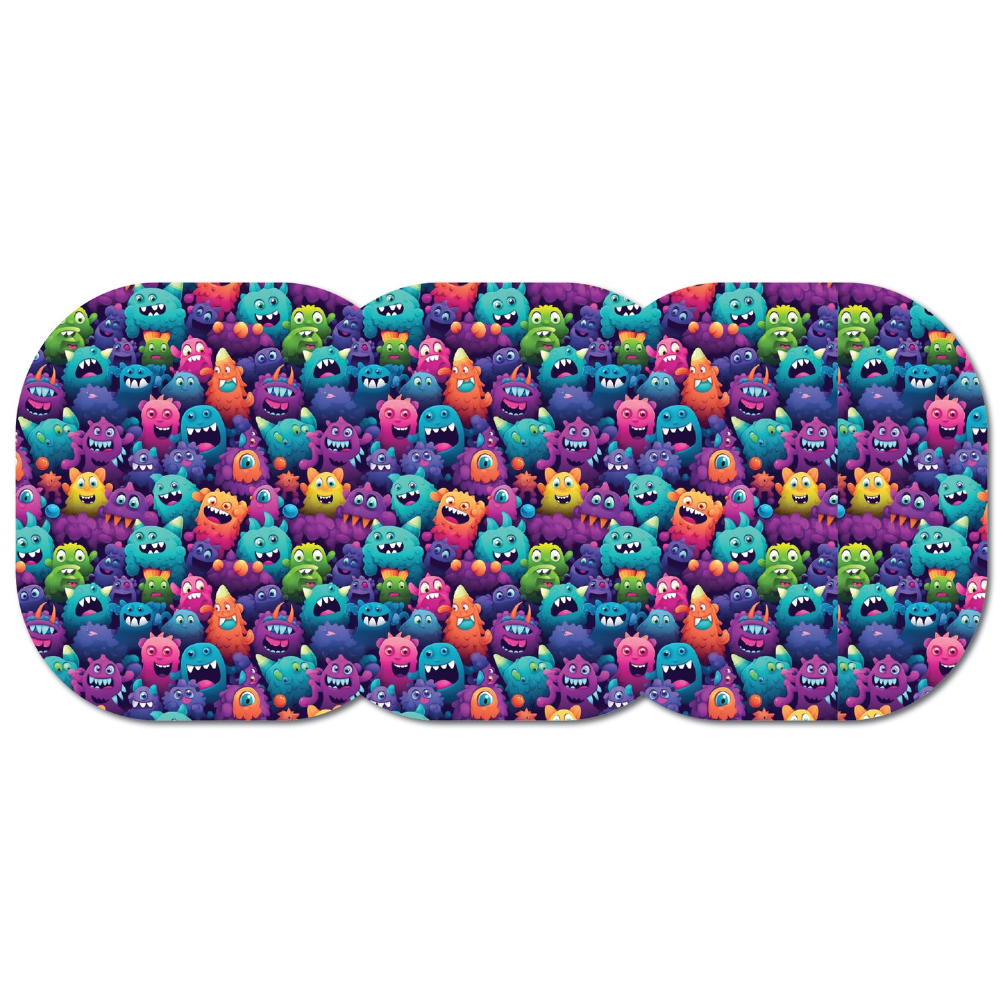Monsters 3 Pack CGM PatcheS