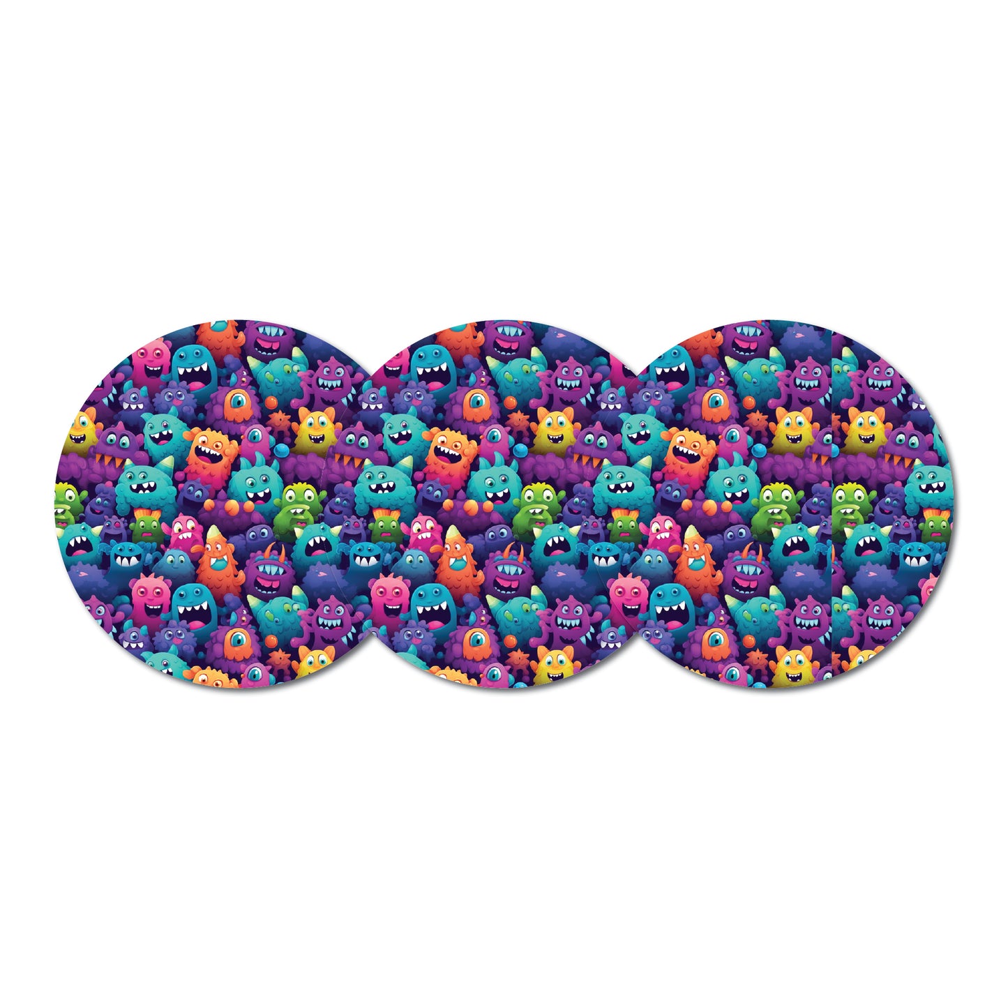 Monsters 3 Pack CGM PatcheS