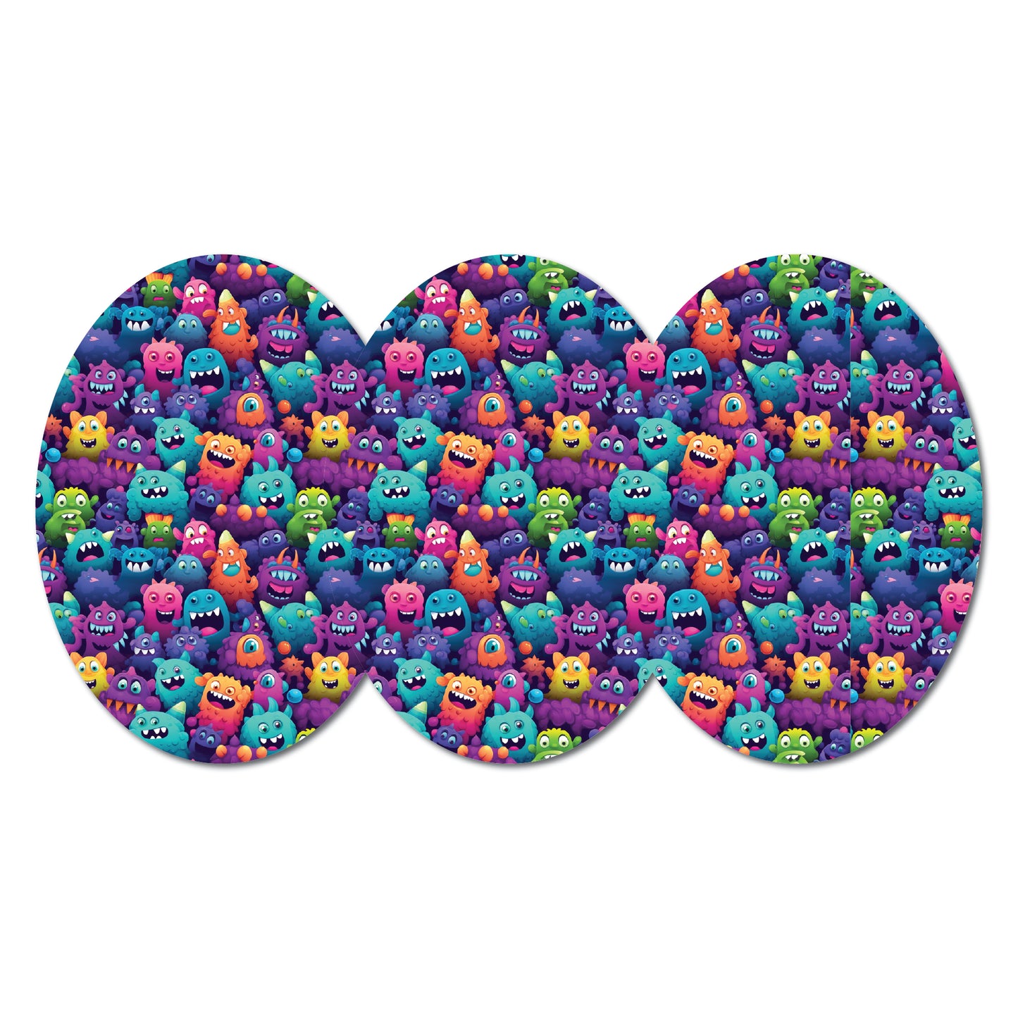 Monsters 3 Pack CGM PatcheS
