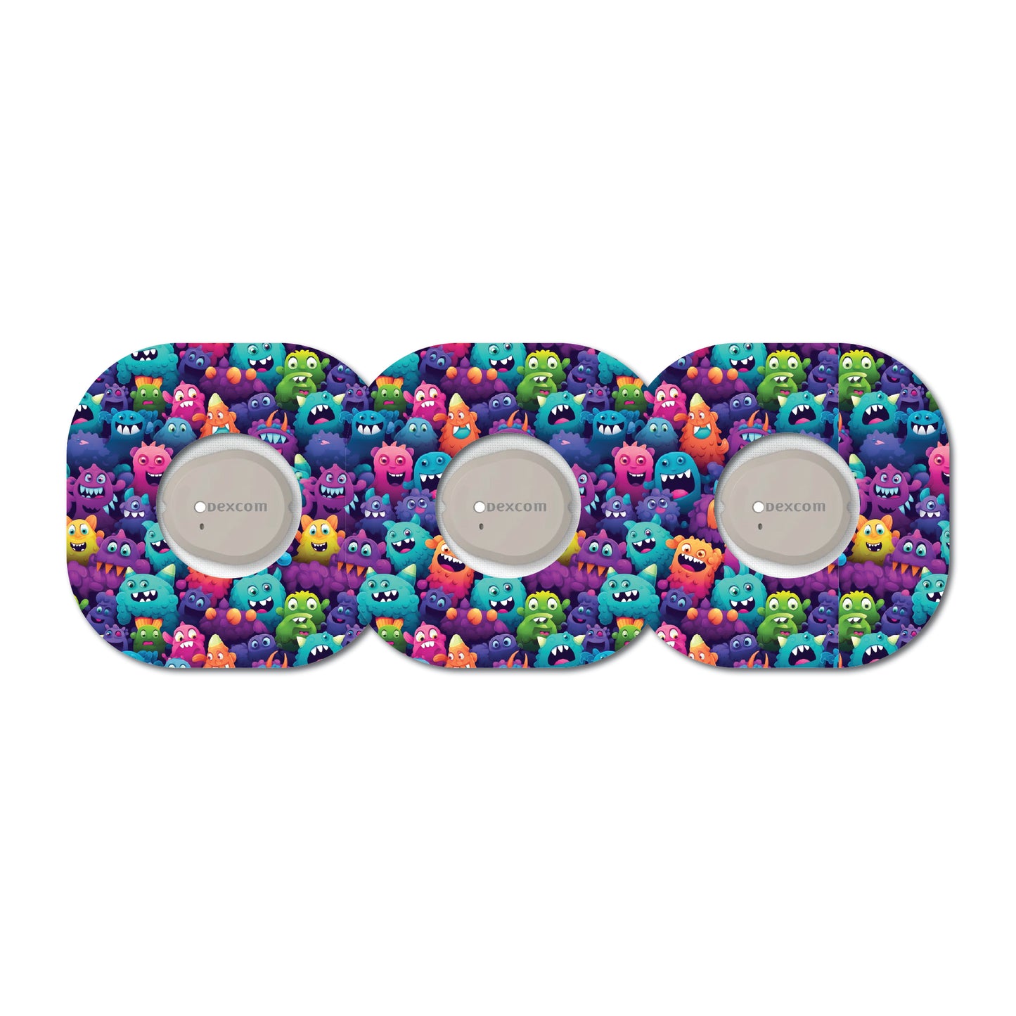 Monsters 3 Pack CGM PatcheS