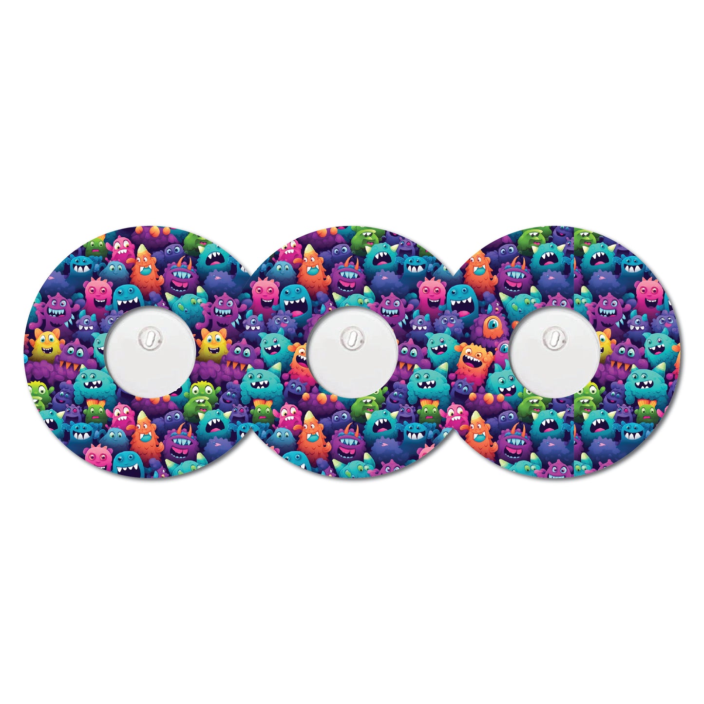 Monsters 3 Pack CGM PatcheS