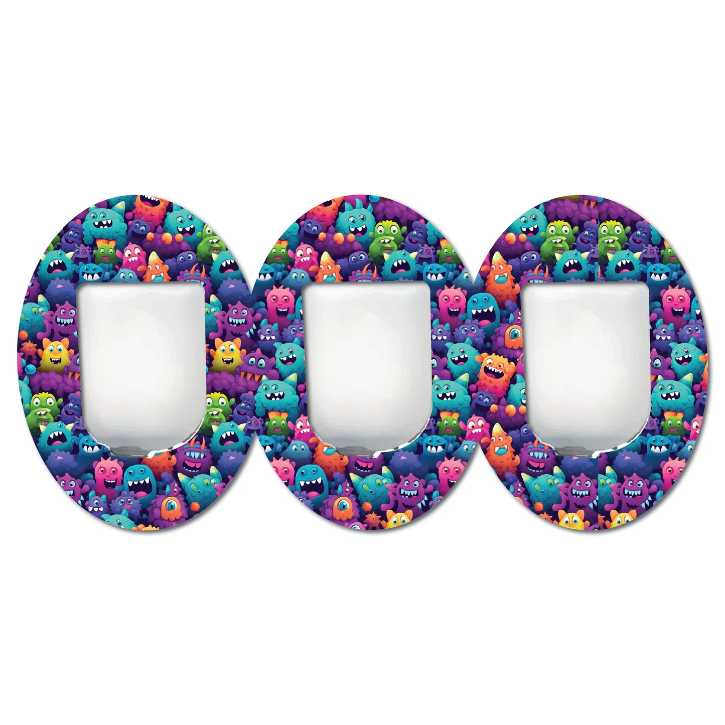 Monsters 3 Pack CGM PatcheS