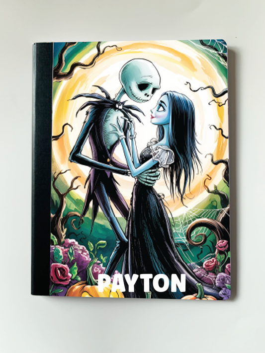 Personalized Composition Notebook - Spooky Halloween
