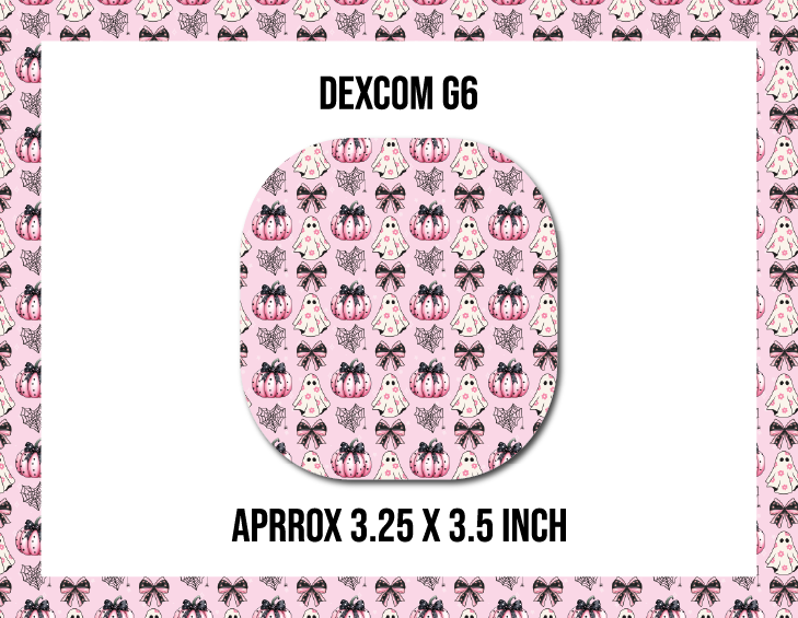 Coquette Halloween CGM Decorative Over Patch (No Hole)