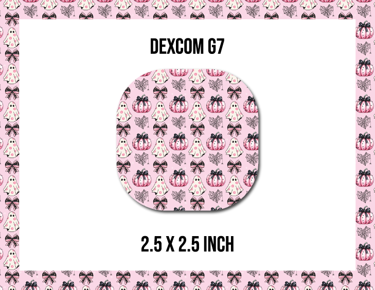 Coquette Halloween CGM Decorative Over Patch (No Hole)