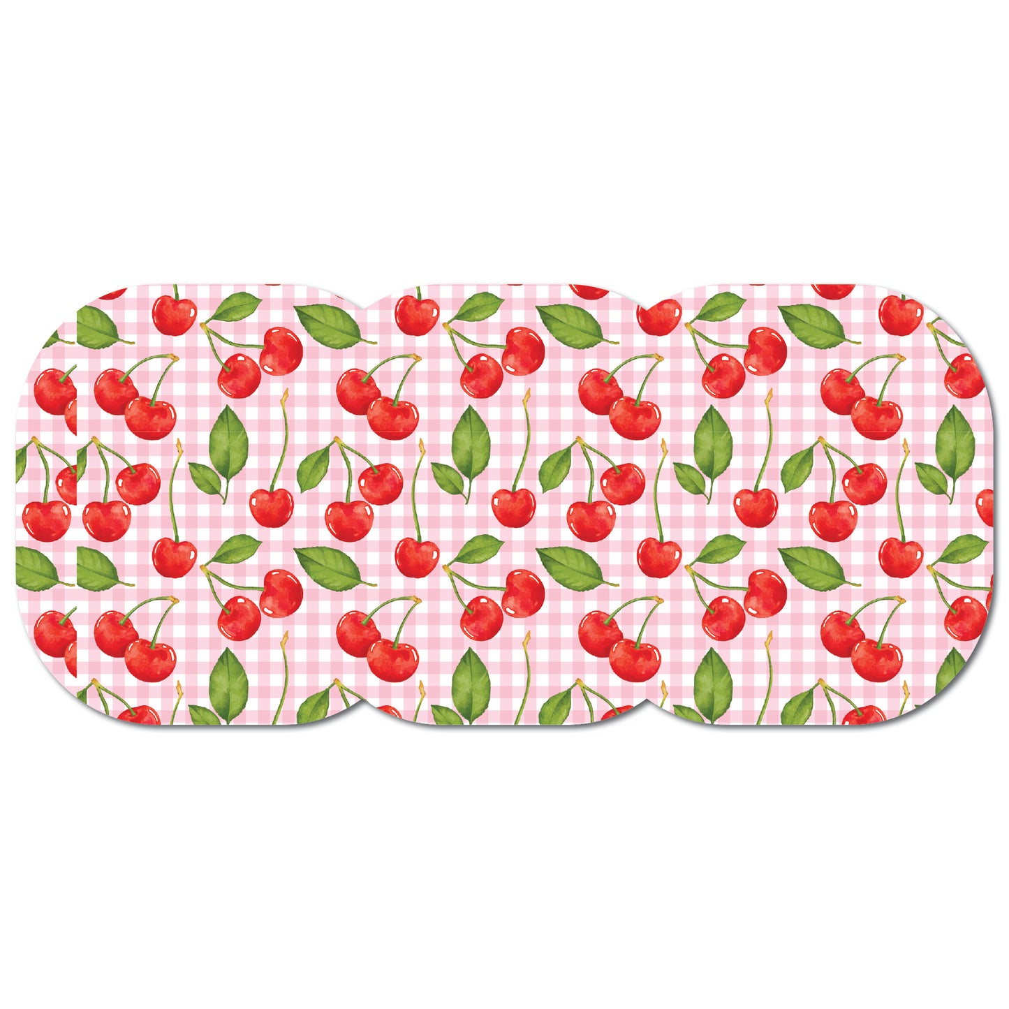 Strawberry Coquette Plaid 3 Pack CGM Patches
