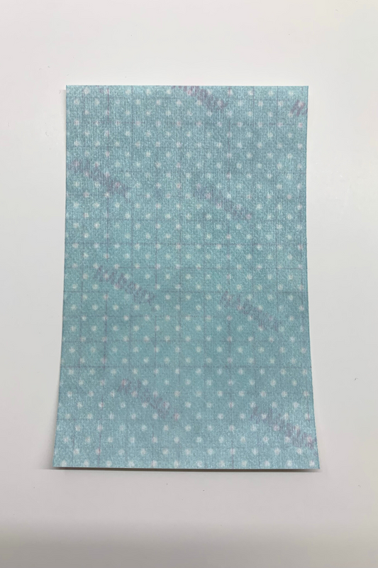 Polka Dot Aqua Green Tubie Tape