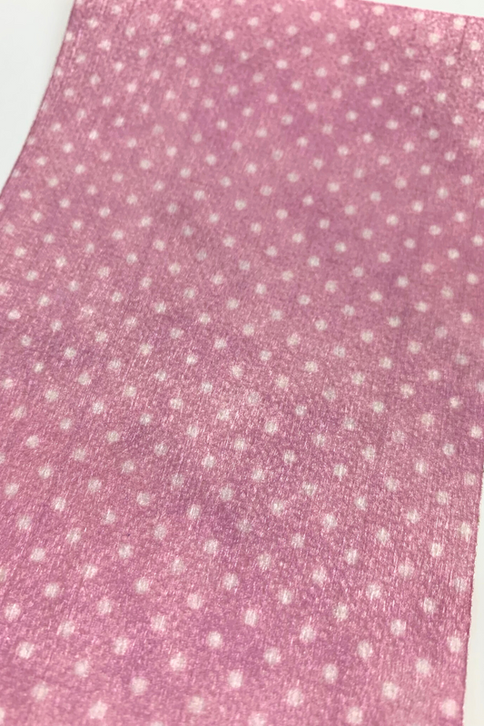 Polka Dot Pink Tubie Tape