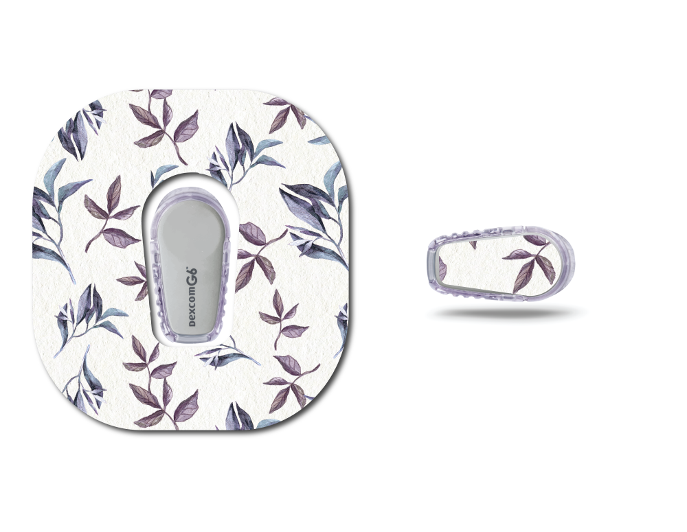 Pretty Flower Continuous Glucose Monitor (CGM) Decorative Set